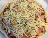 ボールで手ごね♪生地から手作りの簡単ピザ作り方19写真