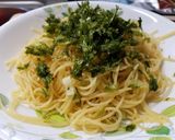 くうす醤油とゆず胡椒で和風ペペロンチーノ作り方5写真