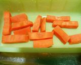 犬ご飯 サンマの野菜巻き作り方1写真