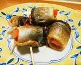 犬ご飯 サンマの野菜巻き作り方8写真