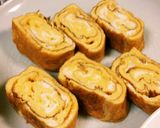 サムライ特製秋刀魚のせ卵焼き❤作り方2写真
