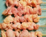 カリッとプリプリ♪ぐるぐる鶏皮串焼き作り方5写真