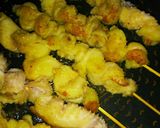 カリッとプリプリ♪ぐるぐる鶏皮串焼き作り方8写真