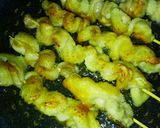 カリッとプリプリ♪ぐるぐる鶏皮串焼き作り方10写真