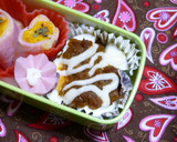 お弁当に「ゆで卵のカレーマヨ焼き」作り方5写真