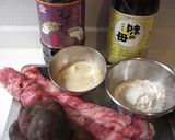 ごぼうを牛肉でクルクル八幡巻き作り方3写真