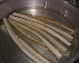 ごぼうを牛肉でクルクル八幡巻き作り方1写真