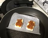 ミートソースdeもちピザ作り方5写真