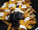 かぼちゃのこんぶチーズ炒め作り方4写真