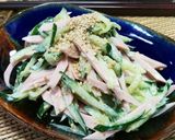 魚肉ソーセージと胡瓜のマヨポンサラダ☆作り方4写真