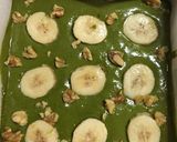 ＊抹茶と完熟バナナのスクエアケーキ＊作り方4写真