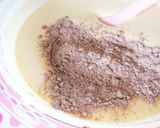 【しっとり濃厚】ミニ♡チョコバナナケーキ作り方3写真