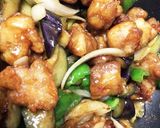 簡単☆鶏とナスの甘酢あん作り方9写真