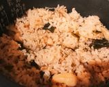 アコヤ貝(貝柱)の炊き込みご飯作り方6写真
