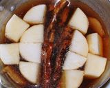 さんま大根（さんま蒲焼缶詰）作り方2写真