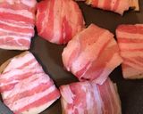 簡単な玉ねぎとれんこんの豚肉巻き作り方5写真