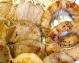 簡単な玉ねぎとれんこんの豚肉巻き作り方7写真
