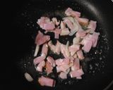 しゃきしゃきレタスのベーコンエッグ丼作り方1写真