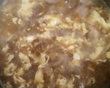 鶏のひき肉と卵の玉ねぎあんかけうどん作り方5写真