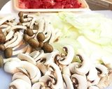 ビーフストロガノフ作り方1写真