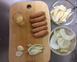 手作り焼肉のタレでBBQ風ソーセージ作り方2写真