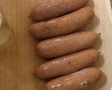 手作り焼肉のタレでBBQ風ソーセージ作り方3写真