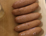 手作り焼肉のタレでBBQ風ソーセージ作り方3写真