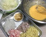 まぜまぜミックスお好み焼き作り方1写真