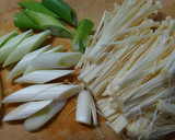 簡単❀朝食♪えのきとネギと豆腐のお吸い物作り方1写真
