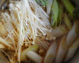 簡単❀朝食♪えのきとネギと豆腐のお吸い物作り方2写真