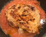 チキンステーキ、オリジナルトマトソース！作り方10写真