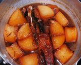 さんま大根（さんま蒲焼缶詰）作り方5写真