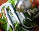 簡単タパス風♪鰯と小松菜のオーブン焼作り方2写真