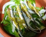 簡単タパス風♪鰯と小松菜のオーブン焼作り方3写真