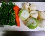 *ブラックコーヒーで大人の野菜カレー*作り方1写真