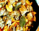 15分☆鶏肉とオレンジのスペイン風!作り方8写真