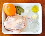 15分☆鶏肉とオレンジのスペイン風!作り方1写真