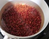 ゆであずきの味付けに、お砂糖としょうゆ作り方2写真