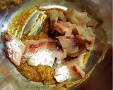 お刺身の酒粕和え☆ひらまさの酒粕胡麻和え作り方5写真