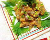 お刺身の酒粕和え☆ひらまさの酒粕胡麻和え作り方7写真