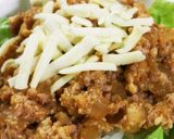 フワヤワ☆混ぜてのせるハンバーグ風ライス作り方5写真