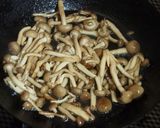 シメジのバター炒め作り方4写真