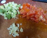 むかごとトマトのスパニッシュオムレツ風作り方2写真