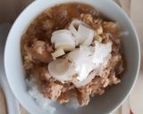鶏のひき肉と卵の玉ねぎあんかけうどん作り方7写真