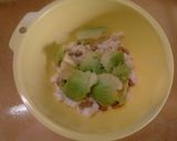 1人分　納豆豆腐アボカド丼作り方3写真