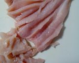 鳥むね肉を茹でるだけ作り方2写真