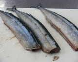 秋刀魚ときのこのあっさりパスタ作り方1写真
