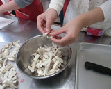秋刀魚ときのこのあっさりパスタ作り方5写真