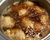 カレーつくね蕎麦♪作り方4写真