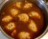 カレーつくね蕎麦♪作り方5写真
